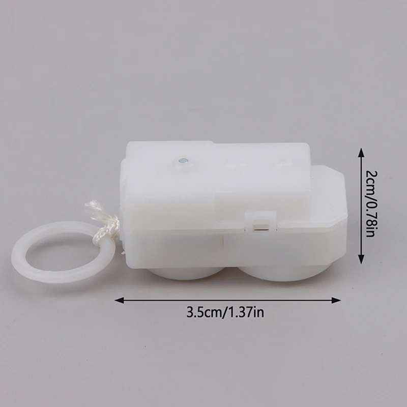 1 pièces bricolage en peluche jouet accessoires en plastique bébé tirant queue anneau outil Micro Vibration mouvement jouet tirer chaîne vibrateur