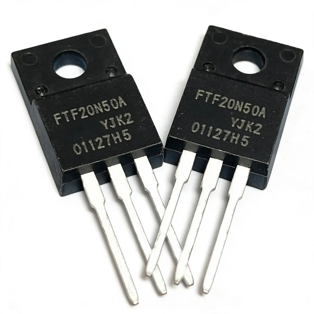 5PCS FTF20N50A 026N08NS IRFS450B 2N06L35 26NE2LS5 D45H11G