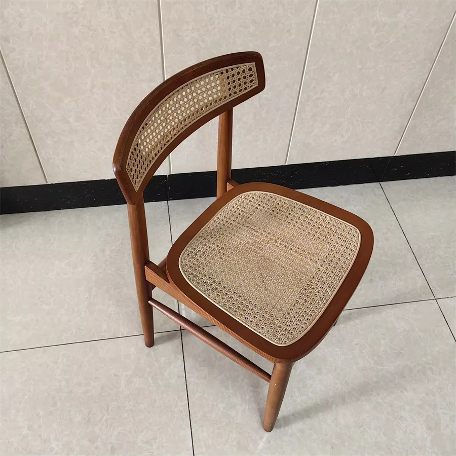 #Outdoor Coffee Shop Restaurant French Bistro Rattan Wooden Arm Chairs Garden Dining Room Rattan Chair