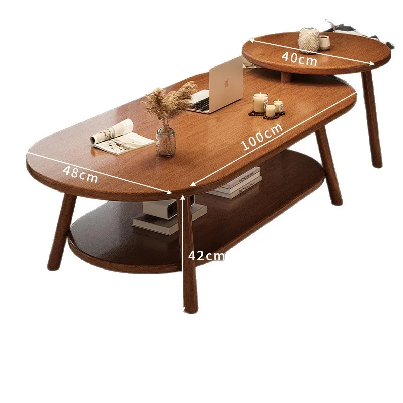 

Table small apartment living room household sofa side balcony