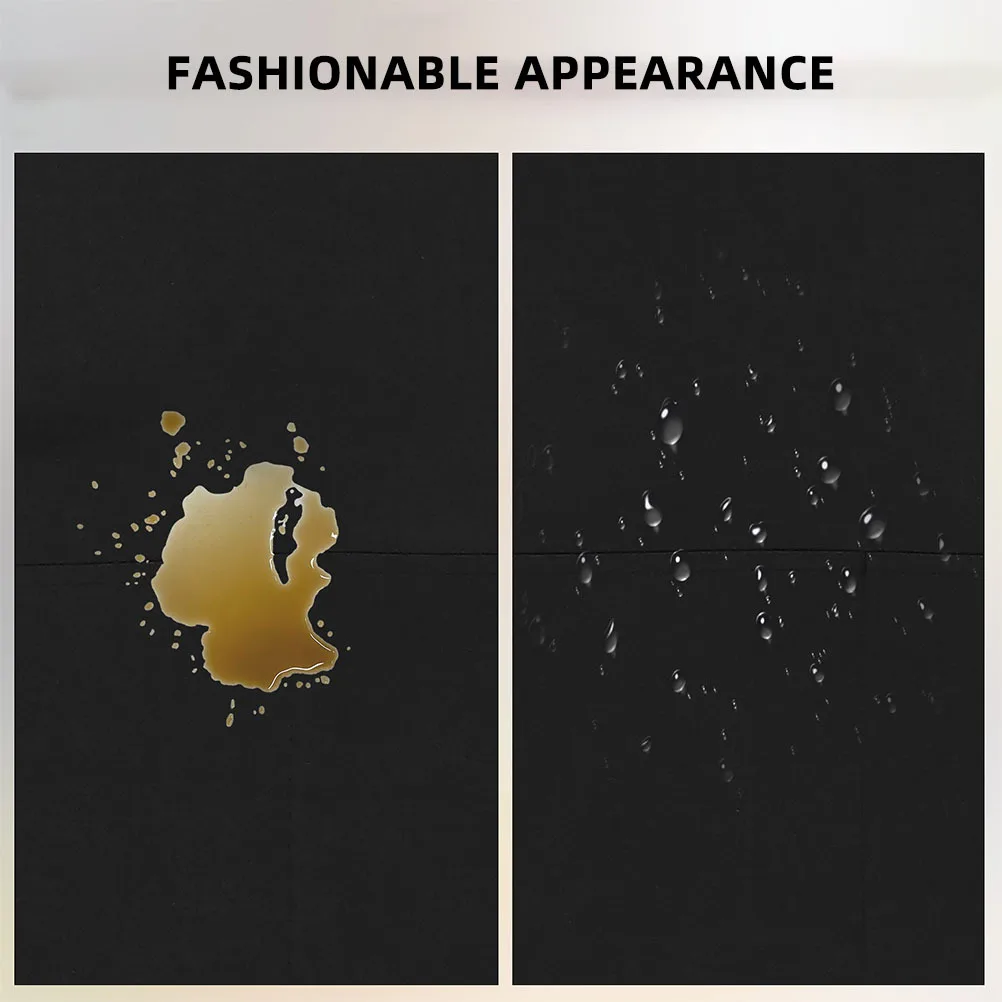 2Pcs Professional Chef Apron with Multiple Pockets Sturdy Polyester Fabric Adjustable Fit for Men and Women Kitchen Grilling