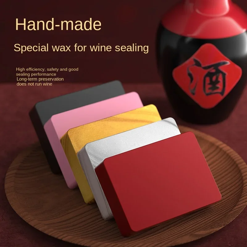 Bottle Sealing Wax Blocks Resilient and Versatile Bottling Wax for Wine, Beer, and Liquor Bottle Sealing  Teflon Tape