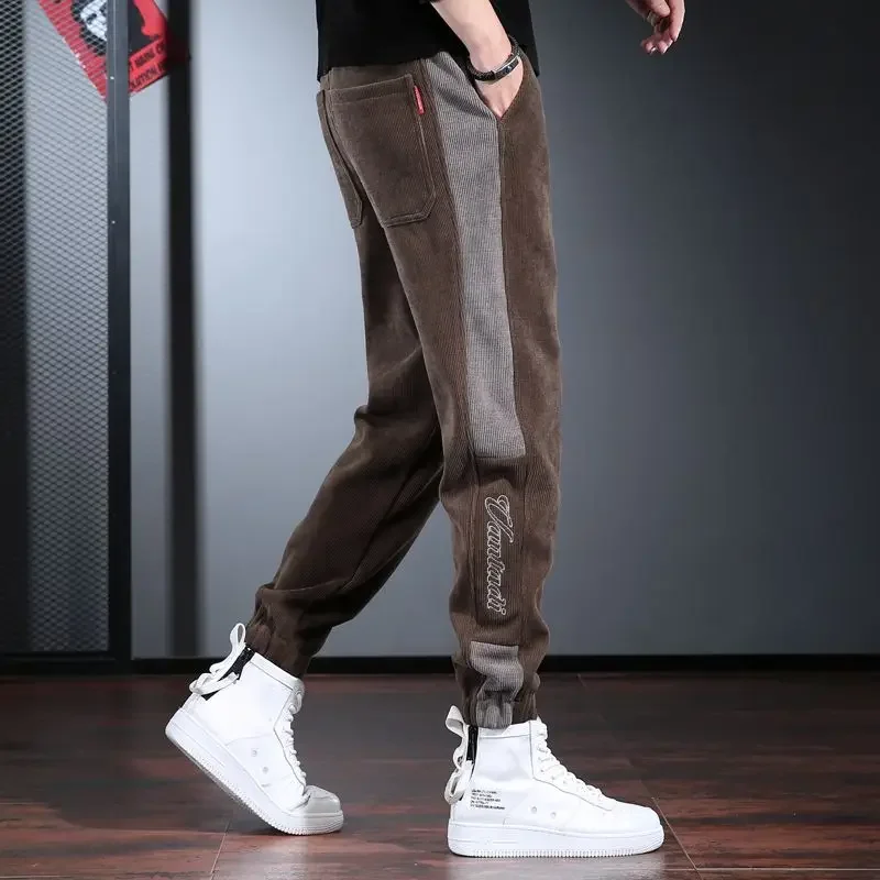 Pantaloni Athletic Man pantaloni della tuta Sport Track pantaloni della tuta da uomo Harem Goth pantaloni della tuta moda Casual Y2k Harajuku estate