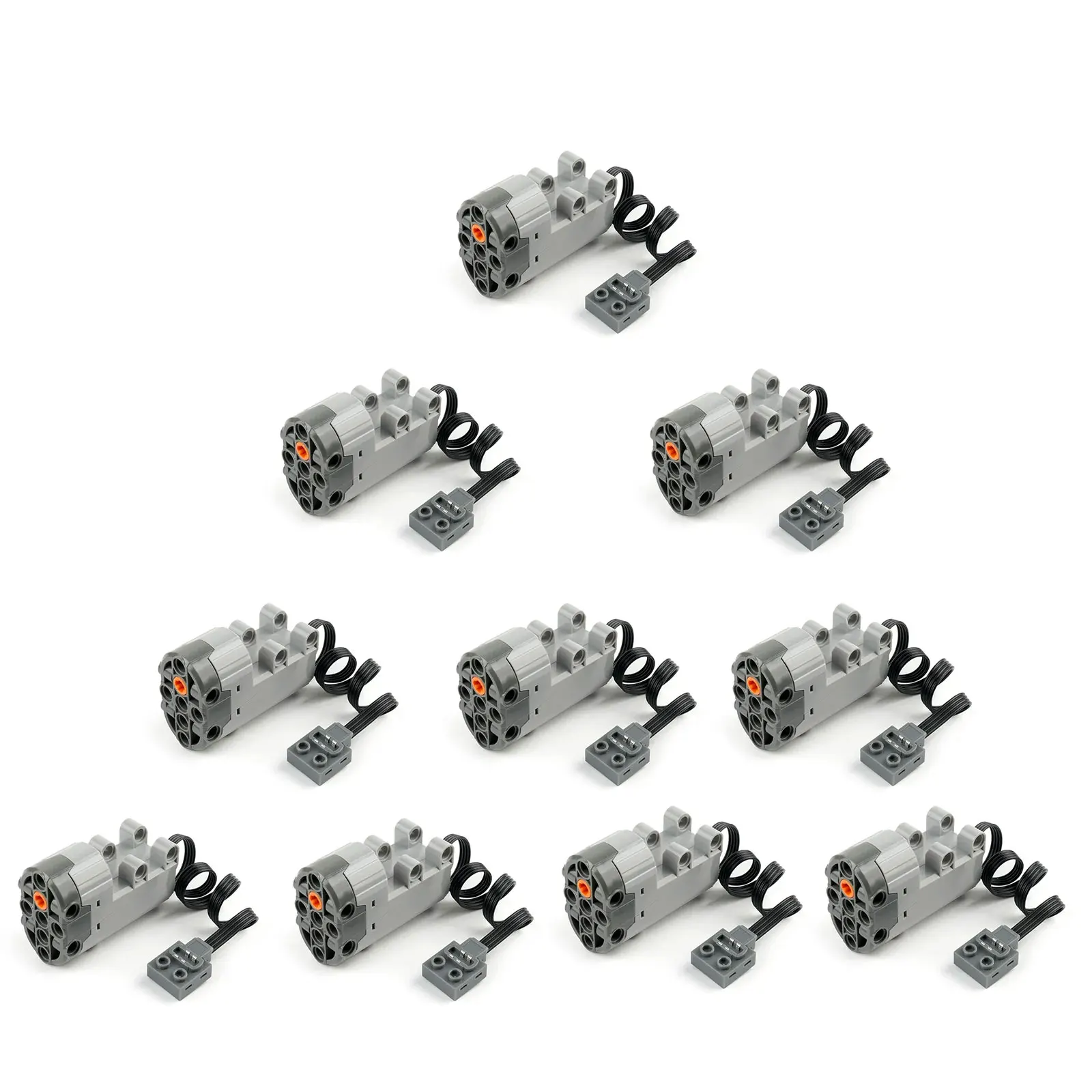Power Functions 88004 Servo Motor Technical Parts Compatible with Global Brand Building Blocks MOC Bricks Power Up Car Truck
