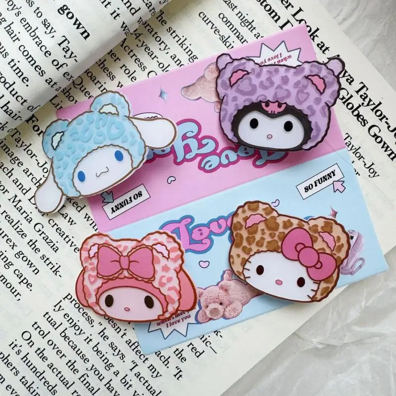 

Anime Hello Kitty Hair Clips My Melody Hair Clips Kuromi Manga Kawaii Girl Hair Clips Bangs Clips Hair Accessories Gifts
