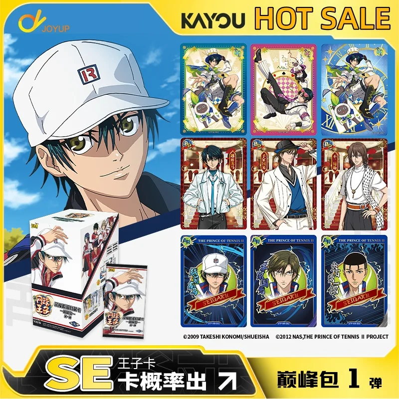 

Новые оригинальные коллекционные карты Kayou New Prince Of Tennis Shining Moment, пиковая упаковка, коллекционная карта аниме, подарки-сюрпризы на день рождения