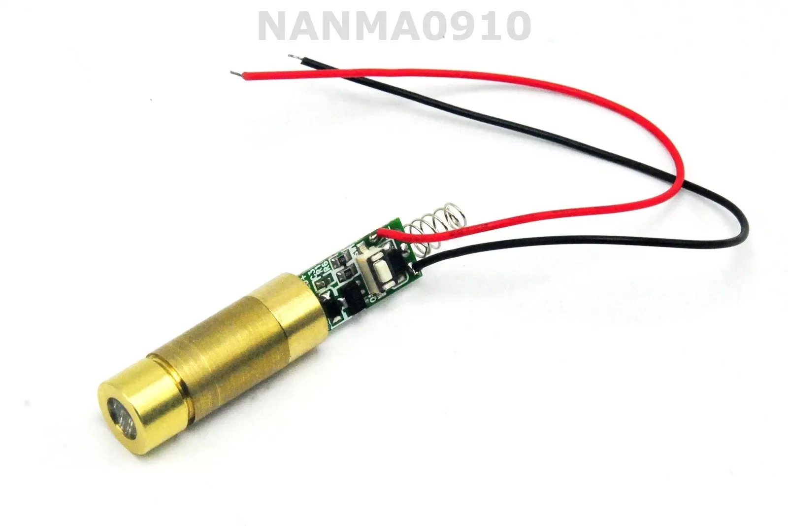 INDUSTRIAL/LAB APC 3VDC 532nm 50mW Green Laser DOT Module Diode Laser Brass Host