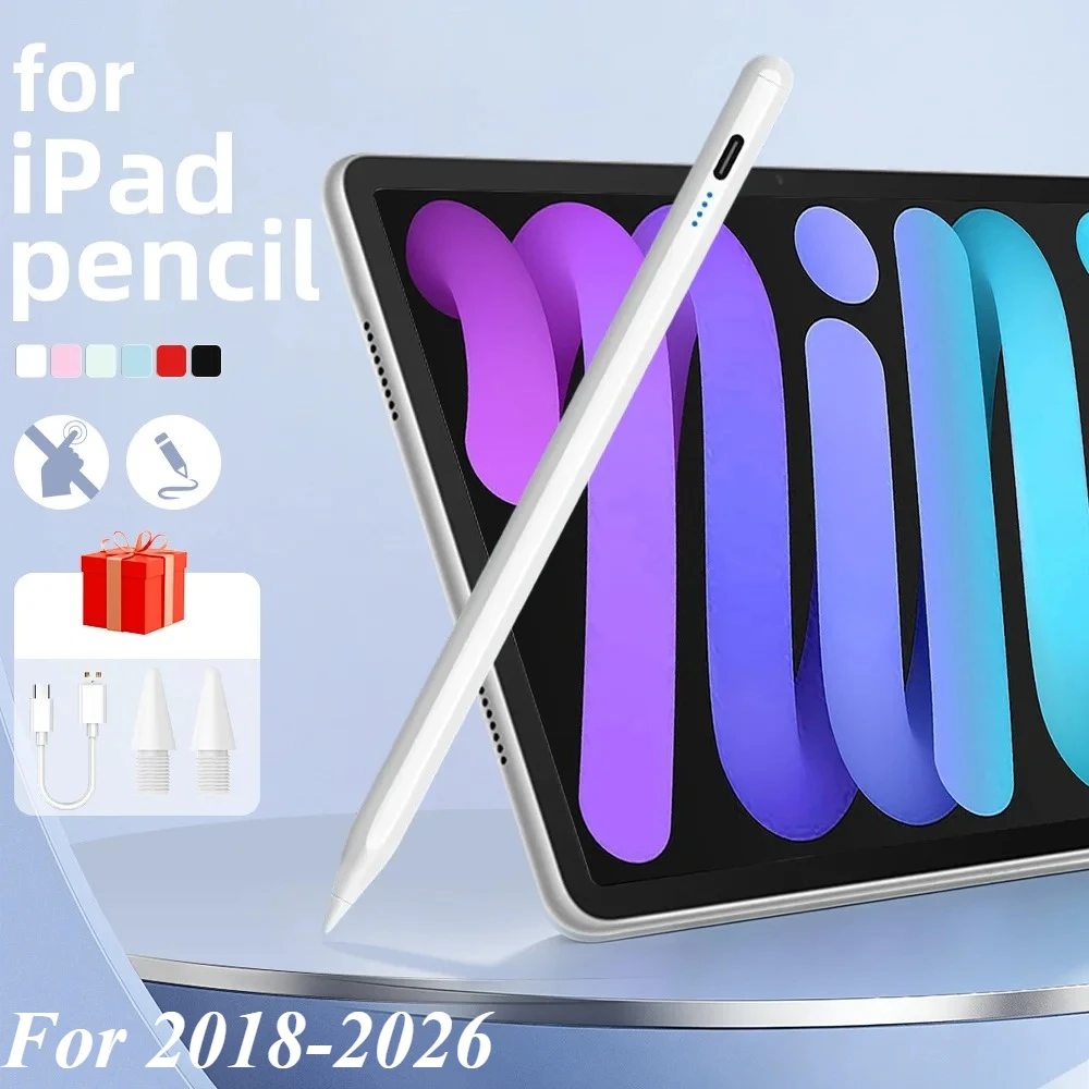 Stylus Pen for iPad 2018-2026 Touch Screens Tablet Pen Compatible with iPad Pro 11