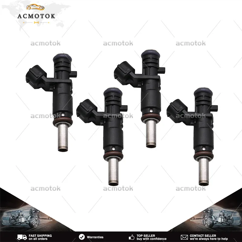 

SET OF 4 For Renault Megane 4 Lodgy Dokker Captur Duster Fluence 166008992R Fuel Injectors