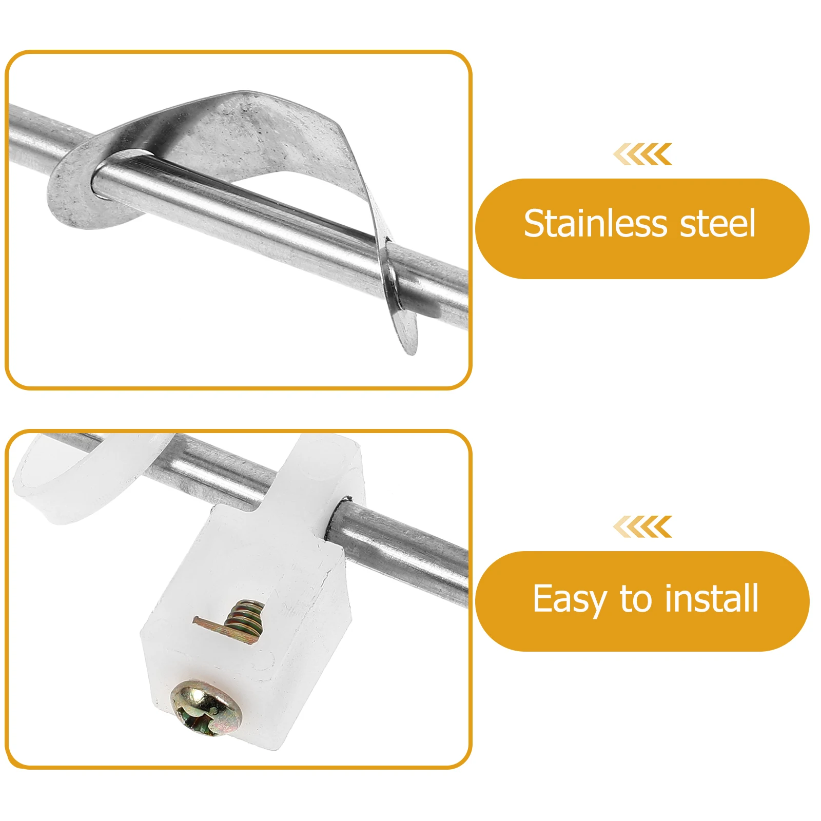 

Extended 20cm Pivot Rod 304 Steel Drain Replacement Part Bathroom Lavatory Silver Bathroom Faucets Metal Pivot Rod Color