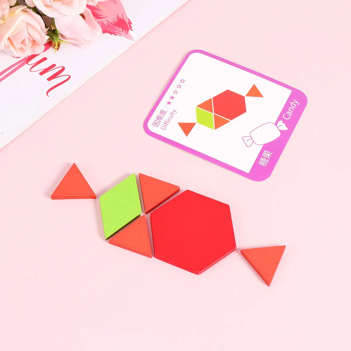 155Pcs Geometry Shape Puzzle Cognitive Training Board Early Education Matching Coloring Logic Development Game for Kids Wooden