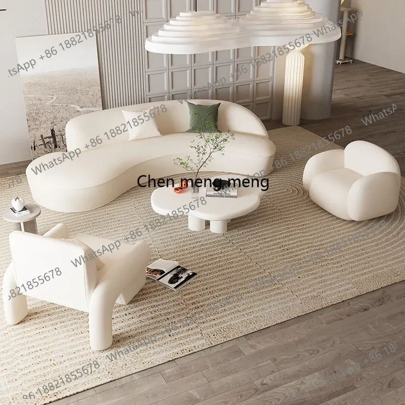 Nordic Creative Beauty Salon Sofas Italian Minimalist Hotel Clothing Store Lobby Sofa Designer Office FurnitureDD182