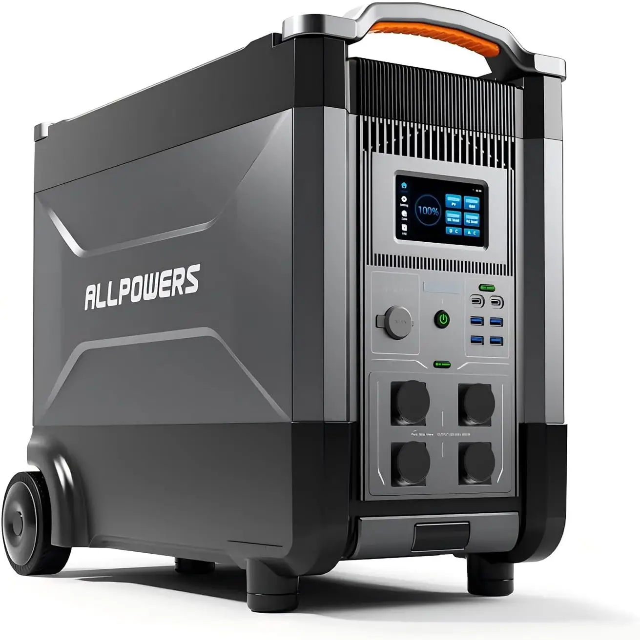 ALLPOWERS Home Solar Power Station New R&D Peak 6000w High Capacity 3600w/ 4000w Travel Battery Generator Solar Power Station