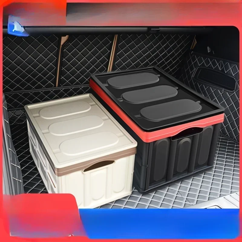 Car trunk storage box folding car storage box car trunk sorting box supplies Daquan storage