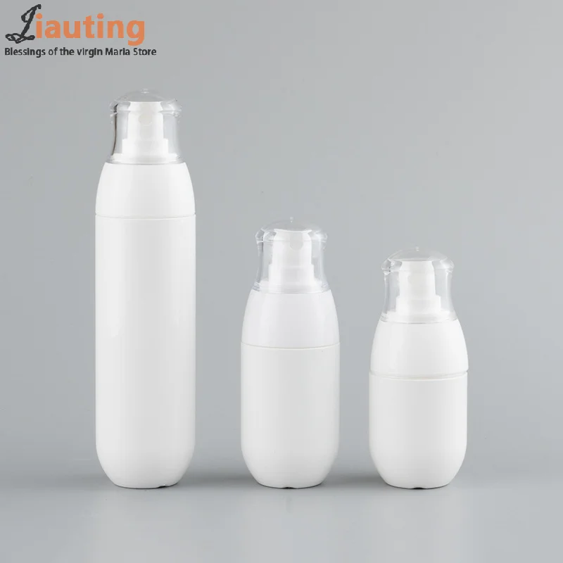 30/50/100 مللي البلاستيك كريم الشامبو زجاجة مضخة المحمولة إعادة الملء زجاجات محلول رذاذ الحاويات أدوات السفر زيت طبيعي #6