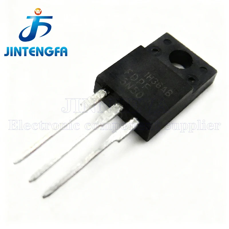 10pcs/lot FDPF5N50UT TO220F FDPF5N50 5N50UT 5N50 TO-220F 500V 5A new original In Stock