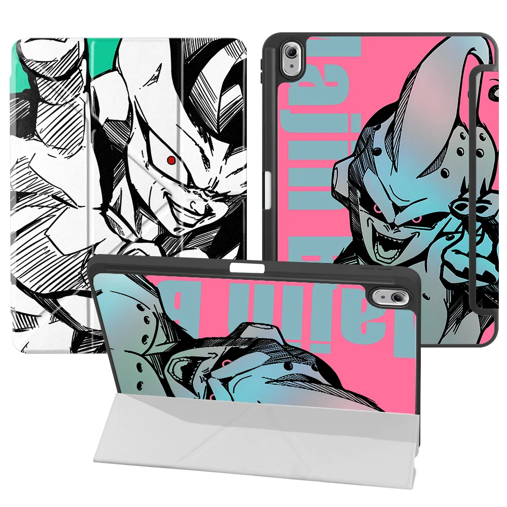 With Pen Slot Cover Tablet Case For Samsung For Galaxy Tab S6 Lite 10.4 inch S9+ S10 S7+ S8+ 12.4 inch A11 Plus S9 FE S7 FE S8