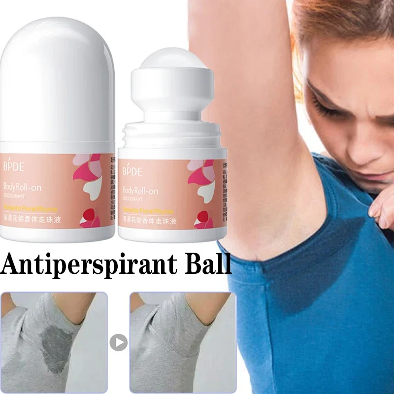 

Antiperspirant Lotion Deodorant Men and Women Body Non-Greasy Underarm Antiperspirant Deodorant Ball Body Care Deodorant 30g