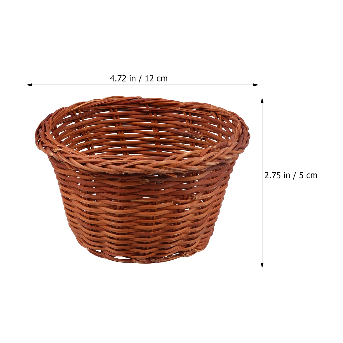 

Mini Woven Basket Willow Storage Baskets for Gifts Decor Storage Basket For Easter Vine Material Home Decoration