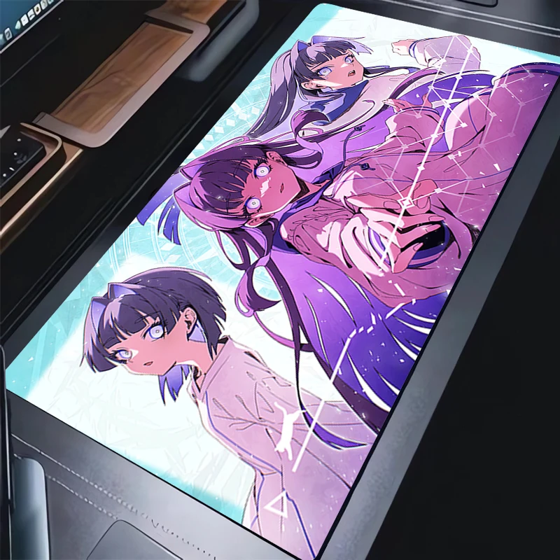 Muismat Laptop Hololive Anime Meisje Muismat Computer Sexy Ouro Kronii Bureau Mat PC Kawaii Kat Oren Meisje HD Print Toetsenbord Pad
