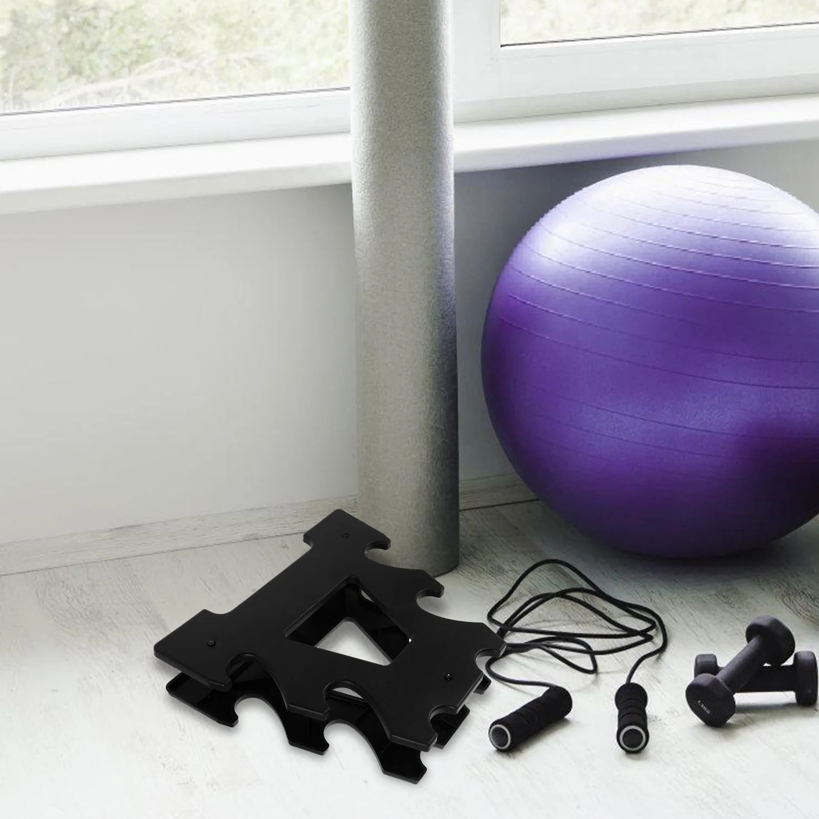 

Plastic Dumbbell Storage Rack Heavy Duty Dumbbell Stand Gym Organizer Rack Home Workout Equipment Storage Organizer