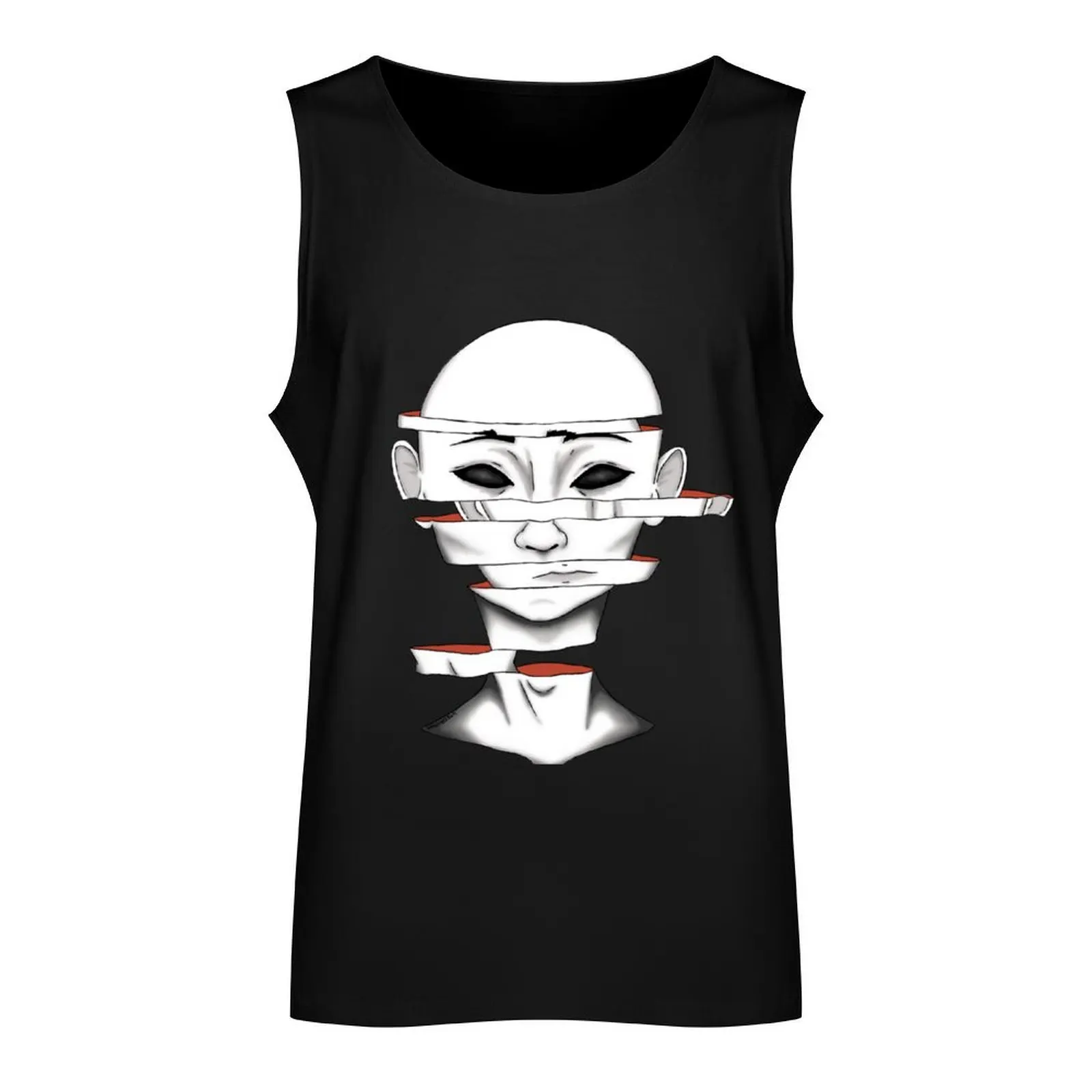 Falling Apart Tank Top Sports shirt man anime t-shirts