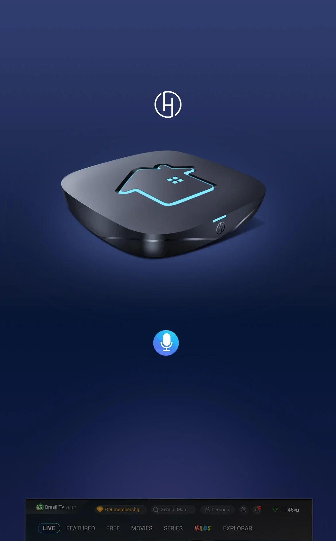 New original H7 Android 9.0 4k HTV set-top box