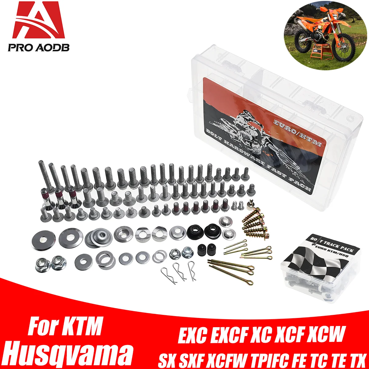 Motorcycle screw bolt repair rescue mending Full tool kit For KTM SX XC XCF XCWF SXF EXC EXCF 150 200 250 300 350 450 2003-2024