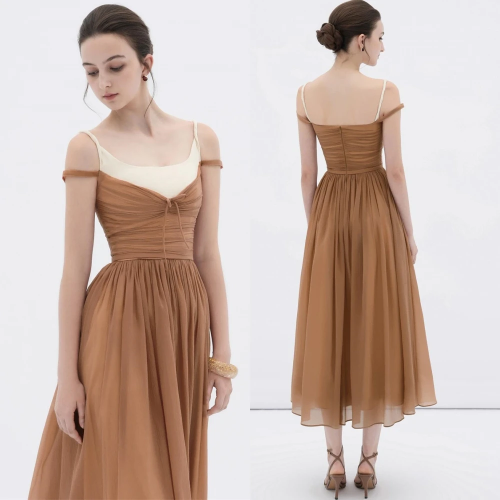 

Customized High Quality O-Neck Evening Dress Classic Tulle Cocktail Dress Modern Sleeveless Sleeveless Special Occasion Gowns