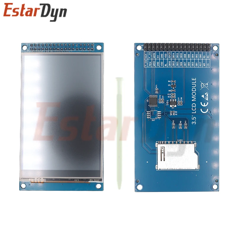 TFT LCD Touch Screen Board com toque, módulo, 480x320, ST7796U IC, display para Arduino UNO MEGA2560, 3,5"