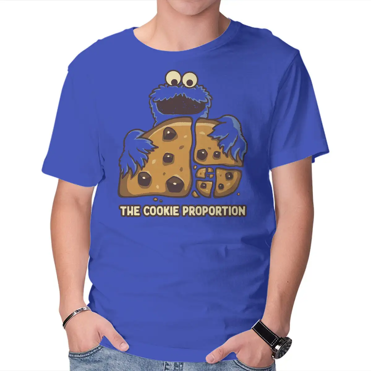 The Cookie Proportion Anime Graphic T-shirts for Men Clothing Women Short Sleeve Tees New Arrivals Unisex Summer