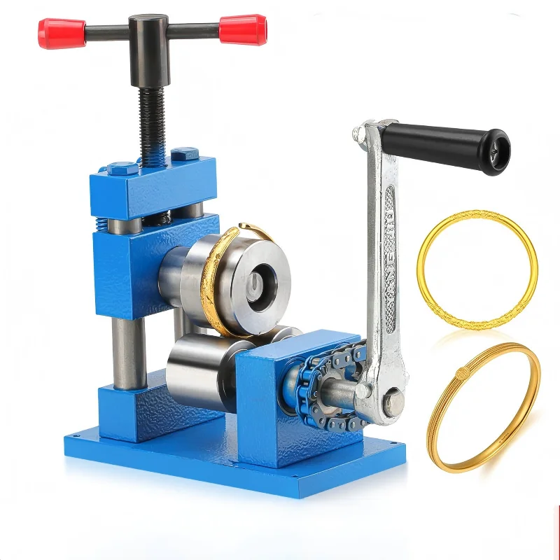 Manual Pressure Vessel Bangle Forming Tool Ring Forming Machine Bracelet Pressing and Rounding Equipment