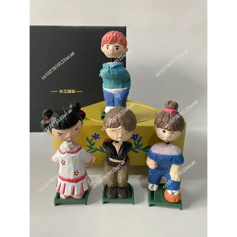 

Музыкальная шкатулка Scum из цельного дерева с гравировкой Scum Music Box Kiss, креативный подарок на день рождения, орнамент, электрический вращающийся динамик