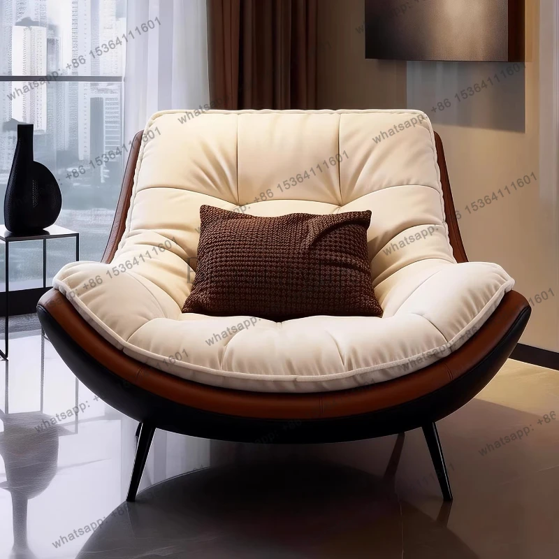 XX Premium Design Single Sofa, Living Room Lazy Sofa Chair