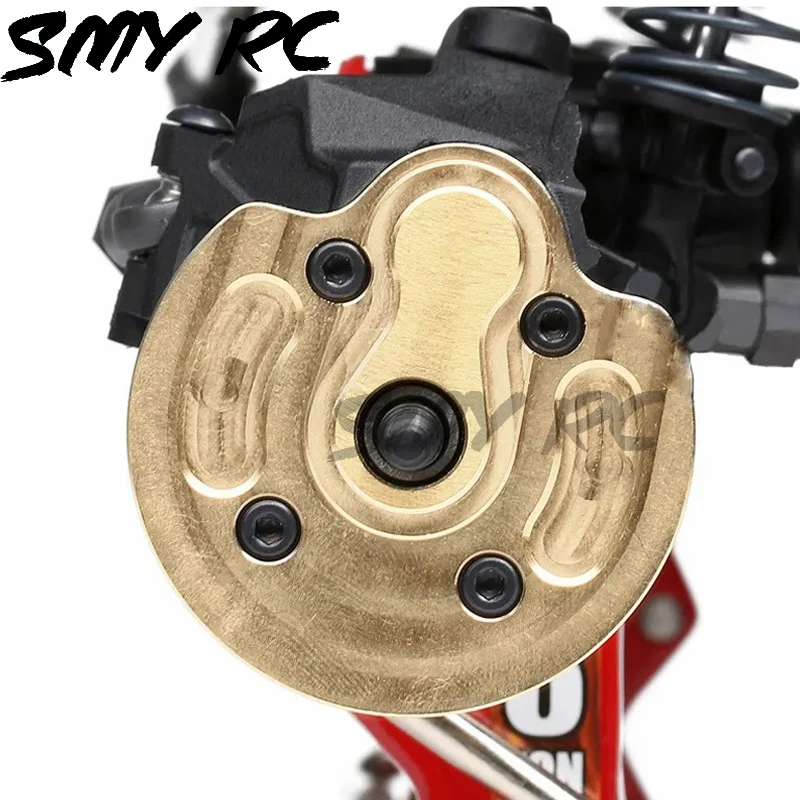 Axial Scx10 III simulazione di terza generazione Climbing Car Brass contrappeso Block Gear Cover Counterweight List 84g