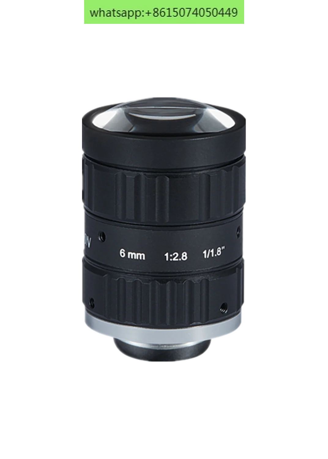 MVL-HF 0628m-6MP 6 megapixel 6mm 1/1.8 inch C-port industrial camera lens