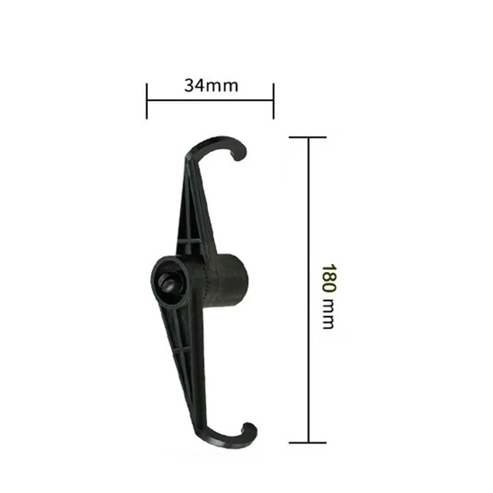 

Поворотный на 360 градусов зажим для формирования растений, черный зажим для гибки стеблей бонсай, подходит для длительной поддержки