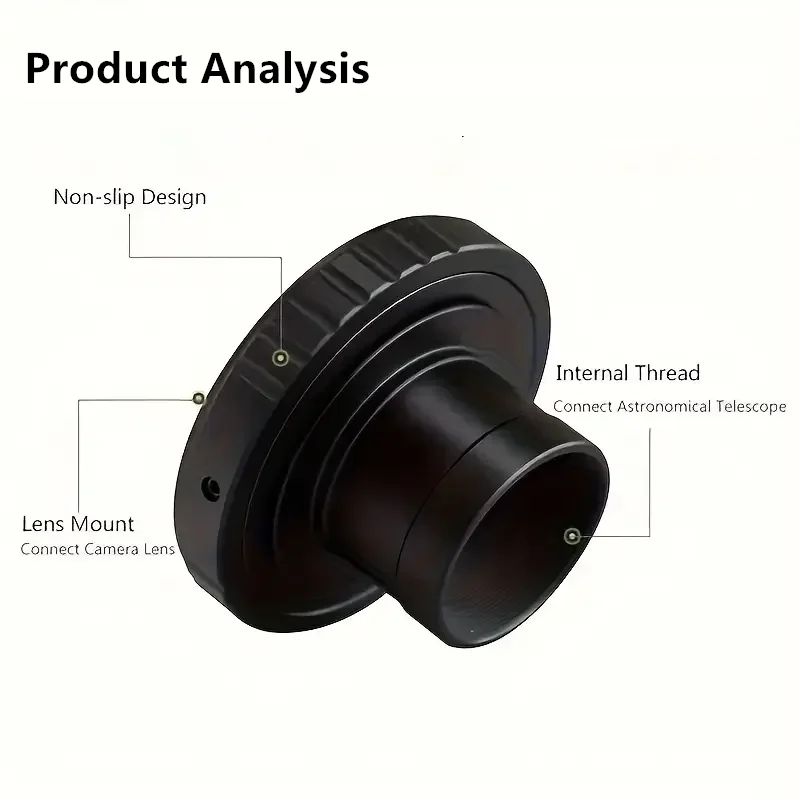 Datyson Telescope Camera Shooting Adapter T2 Ring