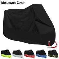 Cubierta de motocicleta impermeable para todas las estaciones, protección UV a prueba de polvo, para exteriores, interiores, Scooter 190T, cubierta de tela resistente al desgaste para motocicleta