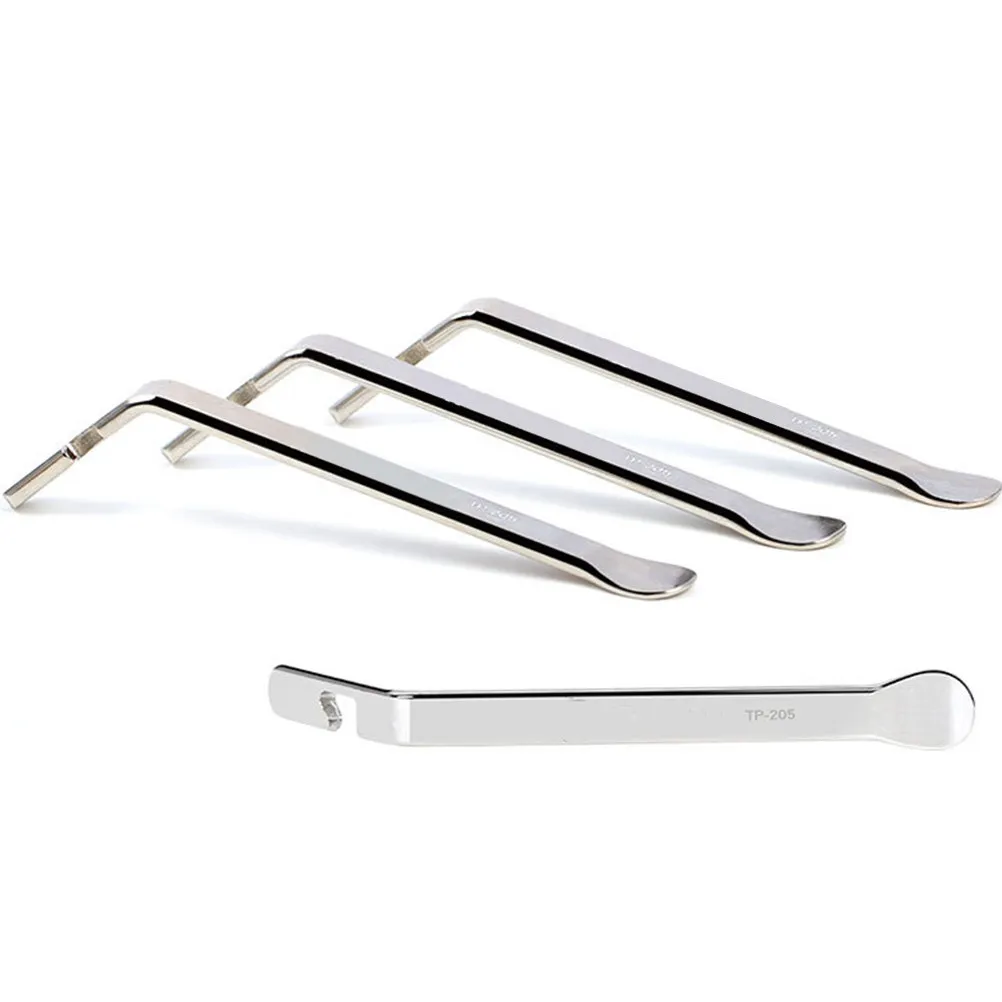 

4Pcs Premium Bike Tire Levers Ergonomic Comfort Grip Stainless Steel Tire Pry Bar for Quick Repair All Bikes Tyre