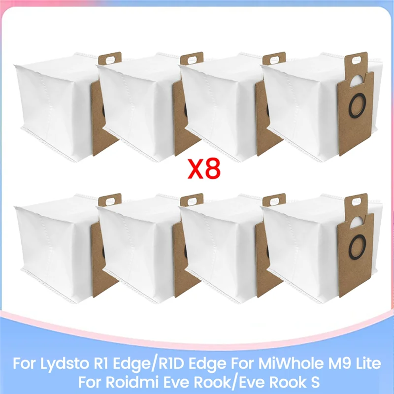 

Мешок для пыли N98R для Lydsto R1 Edge/R1D Edge для Miwhole M9 Lite для Roidmi Eve Rook/Eve Rook S Комплект аксессуаров для эффективной очистки
