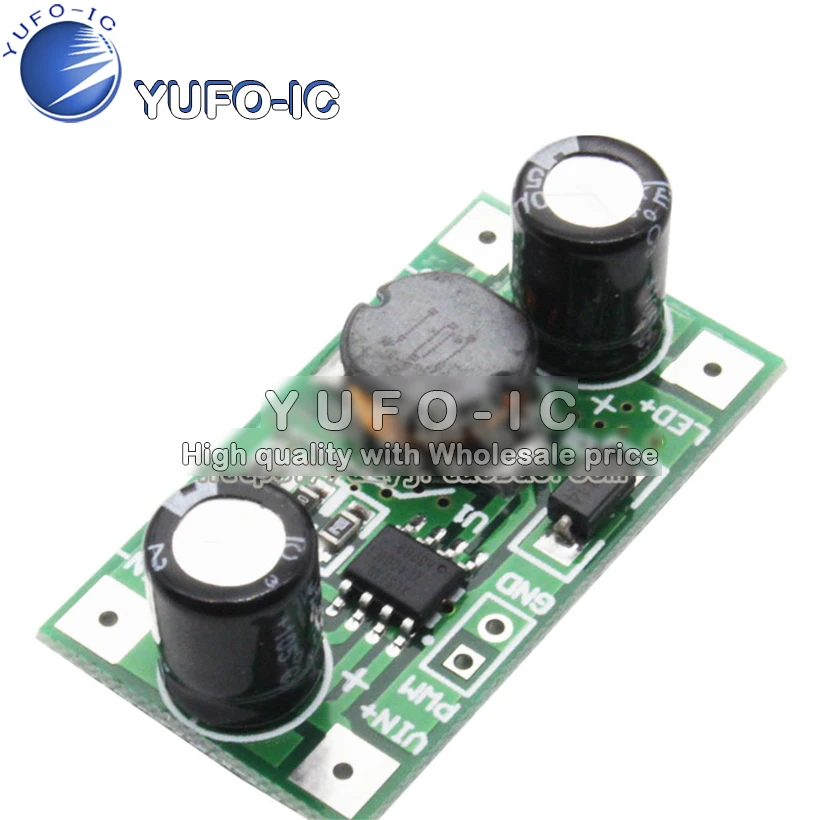 1W LED Driver 350mA PWM Dimming Input 5-35V DC-DC Buck Constant Current Module