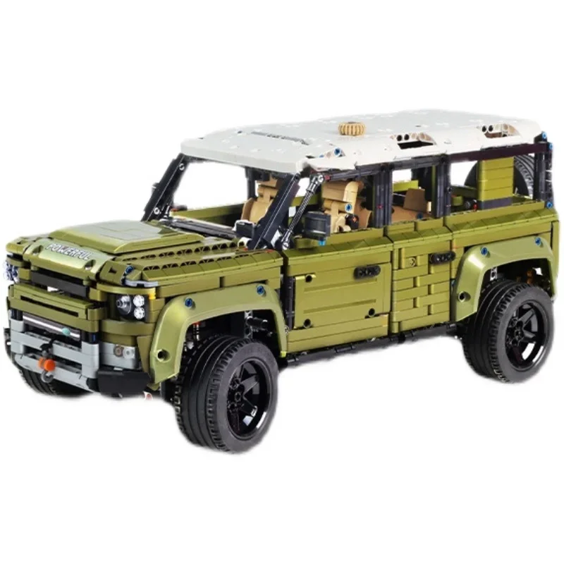 Для Mould King 13175 Land Rover Defender Technology, механический внедорожник для взрослых, детская игрушка-головоломка