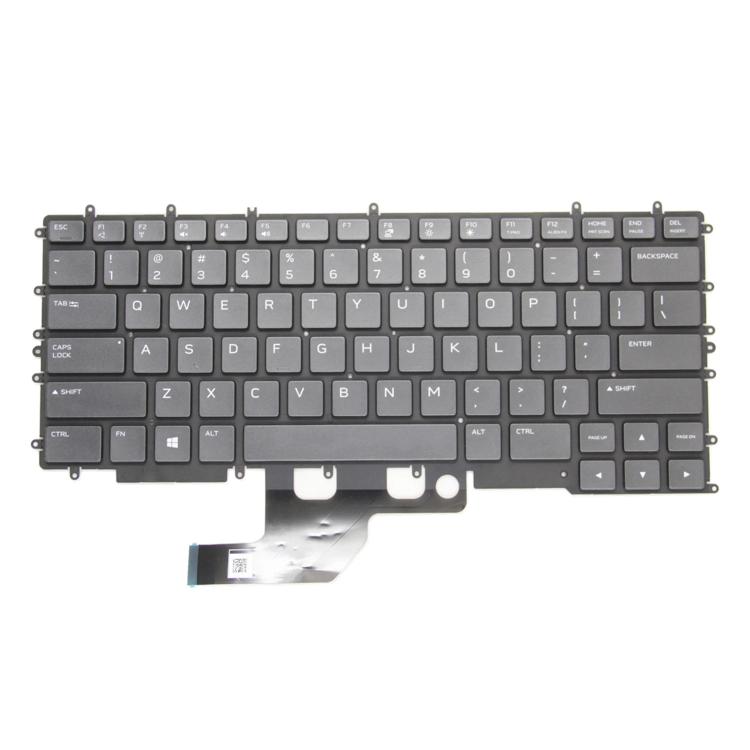 Teclado con retroiluminación para Dell G7, 100%, 0YFK2V, 0P73J8G7, 15, 7500, V192825CS1, 0YFK2V, V192825AS1, 012PWN, Original, 7500 nuevo