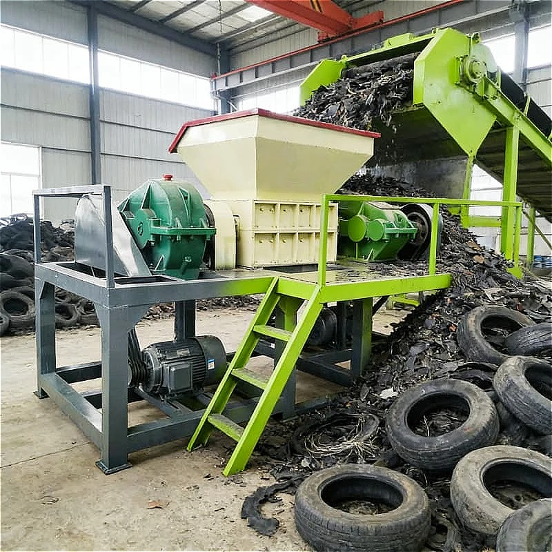 

Drum Shredding Machine Industrial Shredder Four-Shaft Heavy Duty Open Top Drums Hazardous Waste Preparation Customized sale