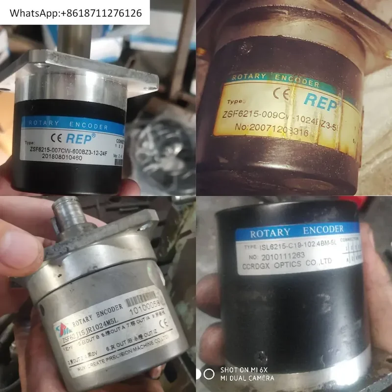 ZSF6215-007CW-600BZ3-12-24F Encoder Spindle for Incremental Optoelectronic Machine Tool Rotation Numerical Control