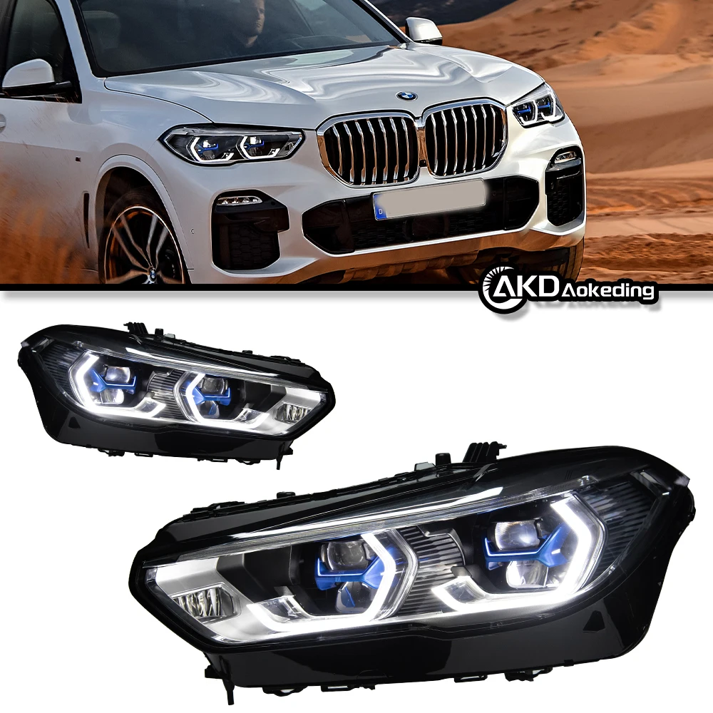 Auto Parts For BMW X5 G05 Headlights 2019-2022 G06 latest Styling LED Daytime Lights Dual Projector Car Accesorios Modified