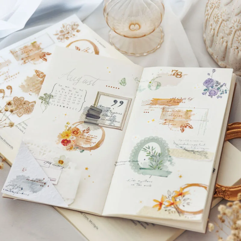 6Packs/Lot Rococo 'S Droomserie Retro Bericht Pvc Sticker