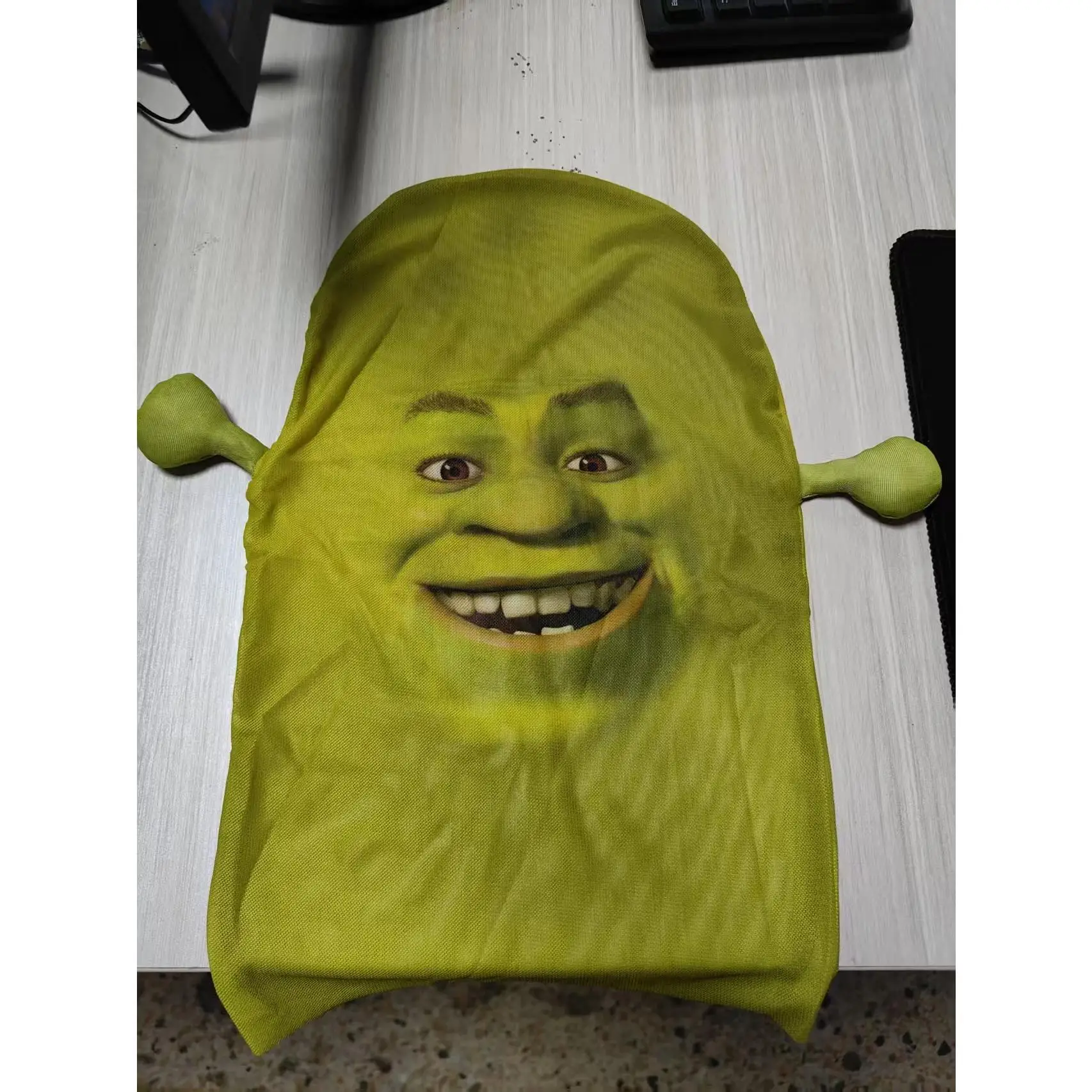 Halloween Cosplay Shrek Fiona 3D Full Face Mask – Breathable Funny Monster Mask Prank Party Essential