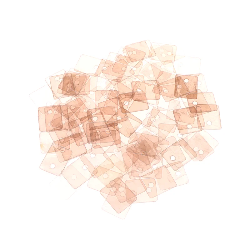 100PCS TO-220 Mica Insulation Pad Heat Insulation To-220 Insulation Pads Silicone Mica Sheet Insulation